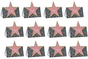 Beistle Star Place Cards: Walk of Fame Style!