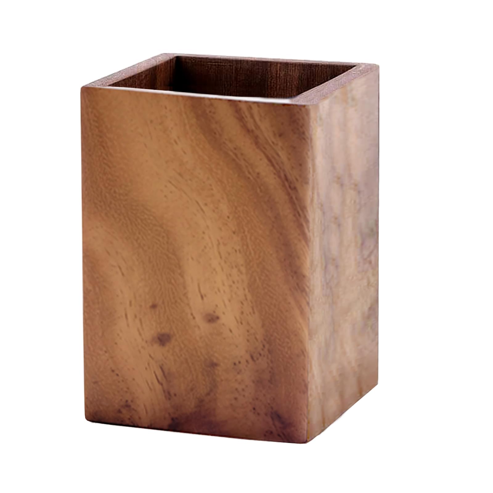 Eterspr Wooden Pencil Holder, Multifunctional Pencil Pot, Unique Pen Holder, Widely Used