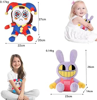 Amazon.co.jp: アメージングデジタルサーカスぬいぐるみ The Amazing