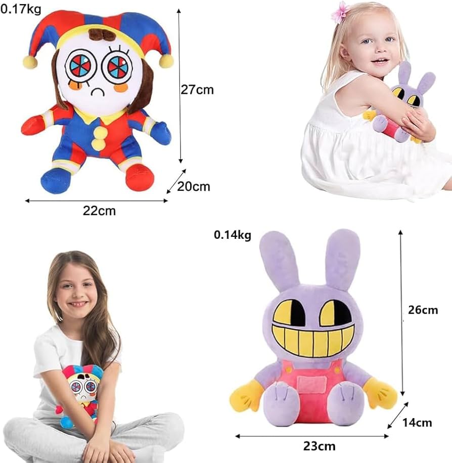 ポムニ　ぬいぐるみ　The Amazing Digital Circus Amazon.co.jp: アメージングデジタルサーカスぬいぐるみ The