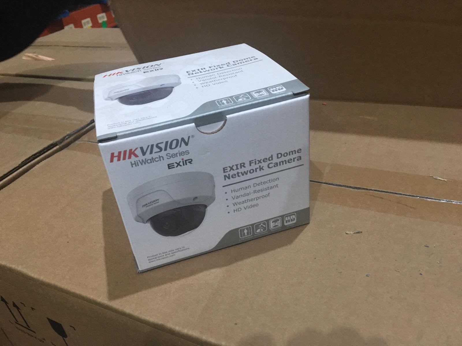 Hikvision HWI-D140HA - Domo IP 4MP antivandálico de Exterior - Color Blanco