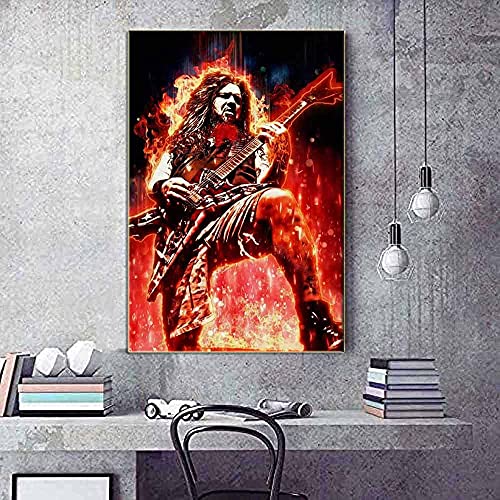1000 stukjes legpuzzels voor volwassenen, houten puzzelspel, dimebag darrell muzikant gitarist, woondecoratie, geen… - Image 3