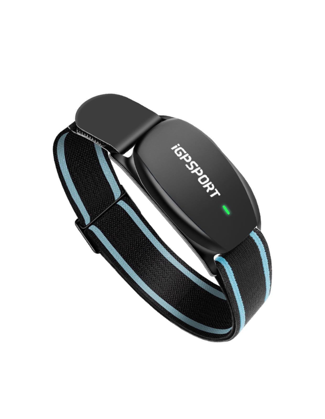 iGPSPORT Heart Rate Monitor Armband HR70, Bluetooth 5.0 ANT+ arm Heart Rate Monitor, 65H Battery Life and HR Zone LED Indicator