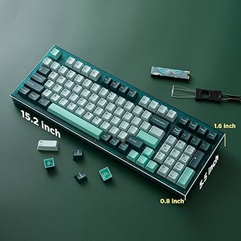 いぶき Amazon | YUNZII Keynovo IF98 98キー 96％ホットスワップ可能な