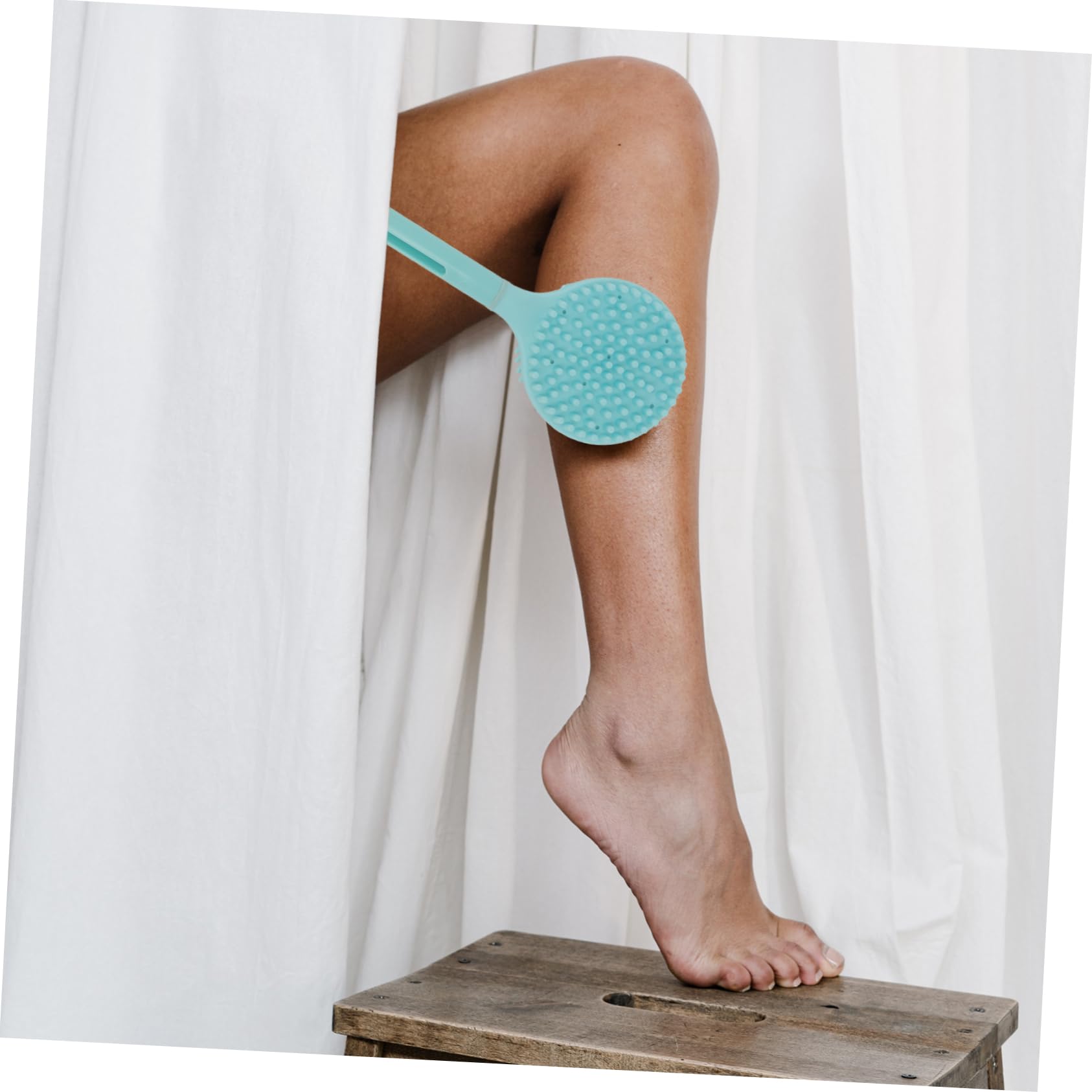 3 Piezas cepillo de baño depurador de silicona cepillo para el cuerpo de la piel esponja baño esponja de baño cepillo de cuerpo de baño herramienta de limpieza limpio