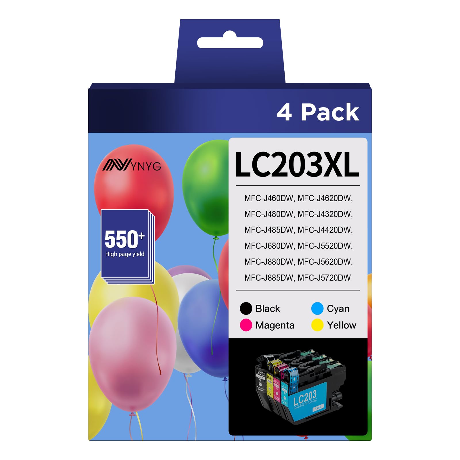 20 PK Ink Cartridge for Brother MFC-J680DW, J880DW, Zambia 20 PK Ink Cartridge for Brother MFC-J680DW, J880DW, Zambia