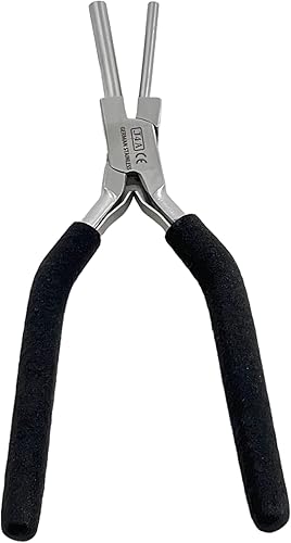 Miniatura 2 de Alicates alemanes resistentes para fabricar fianzas, alicates formadores de bucle de alambre 6 en 1, alicates de gran tamaño de 13,16 y 0.787 in,