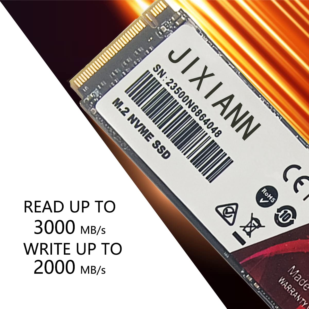 内蔵型SSD HESRAY M.2 2280 NGFF SSD 4TB SATA3 NAND HESRAY M.2 2280 NGFF SSD 4TB SATA III 4TB SSD PCIe 4.0 NVMe M.2