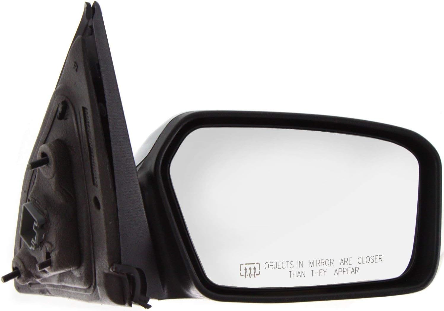 Kool Vue Passenger Side Power Heated Mirror, Right Side Mirror for Lincoln MKZ 2007-2010 With Memory & Puddle Lamp, Chrome