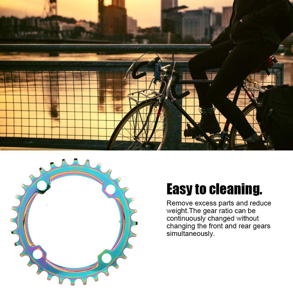 BicycleTooth Disc, Bike Positive & Negative Tooth Disc, Easy to