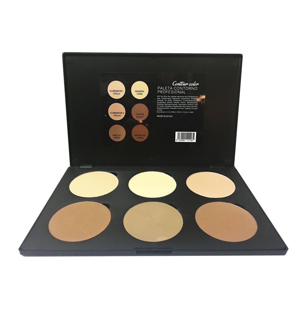 Paleta ProfesionalCONTOUR COLOR PALETTE 6 tonos Contouring Perssonal