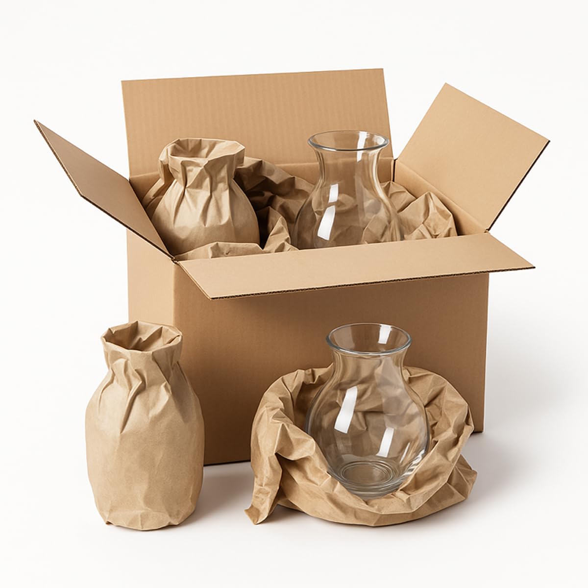 verpacking papel kraft 70 g/m2 en rollo 75 cm x 300 m marrón [tamaño a elegir] papel de embalar para envolver regalos manualidades mudanza y relleno