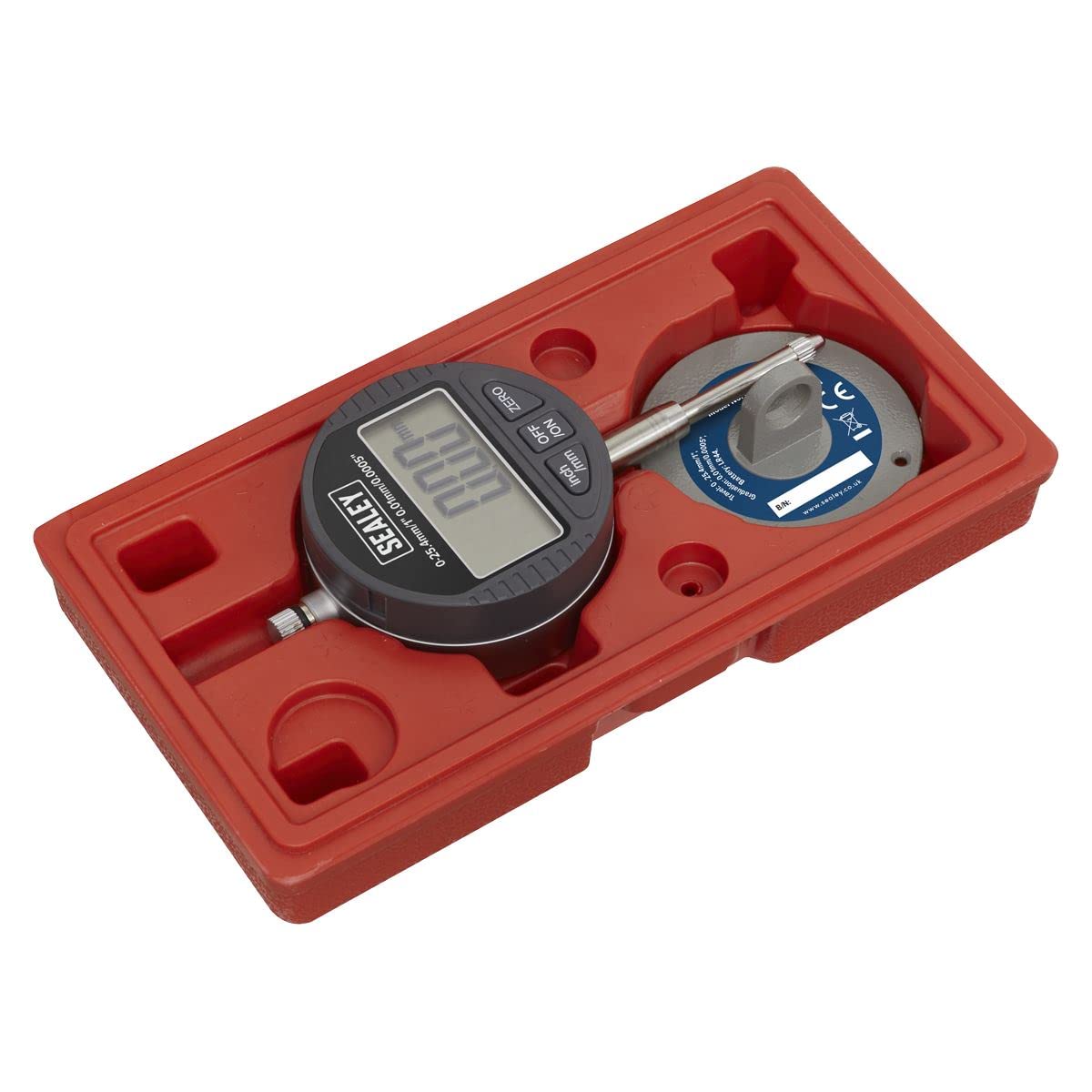 Sealey DBG506D Dual Reading Digital Dial Bore Gauge Jauge d'alésage numérique à Double Lecture