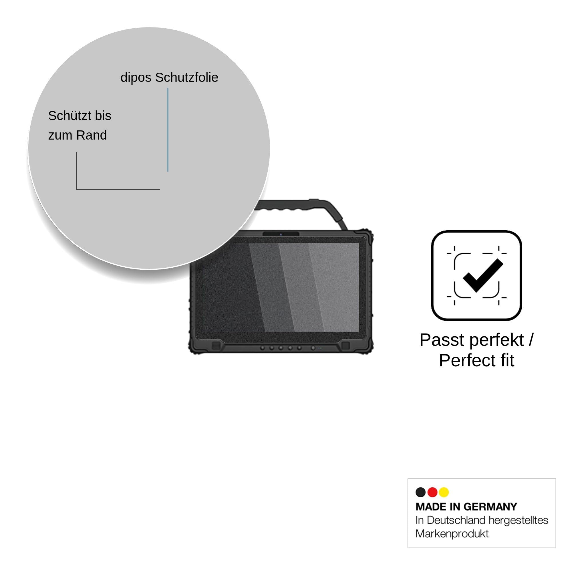 dipos Protector de Pantalla Antiespía para ONERugged M14A
