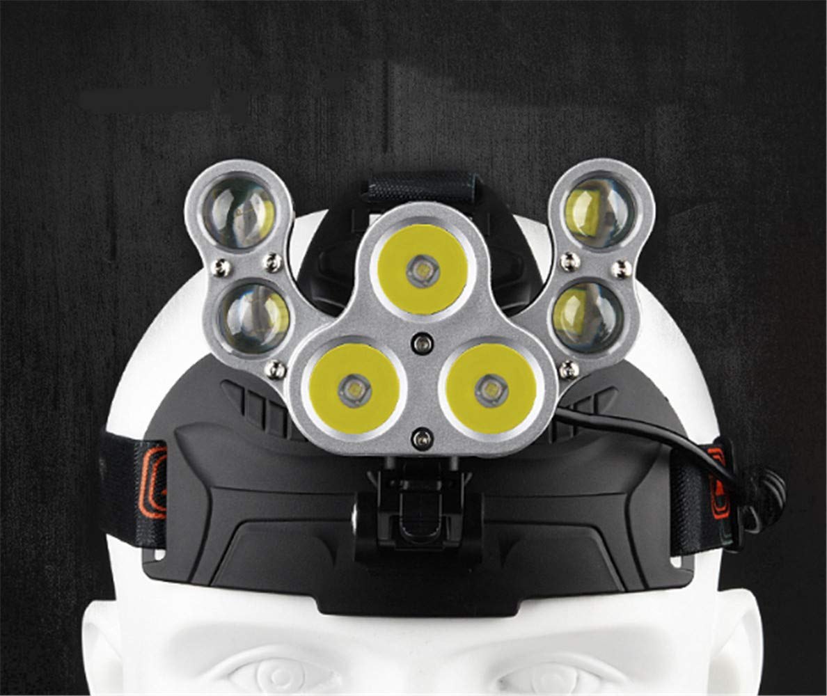 Torcia A Led Militare Faro Luminoso Per La Ricarica Di Auricolari Ultraluminosi Torcia Multifunzione Usb Pesca Notturna A Led