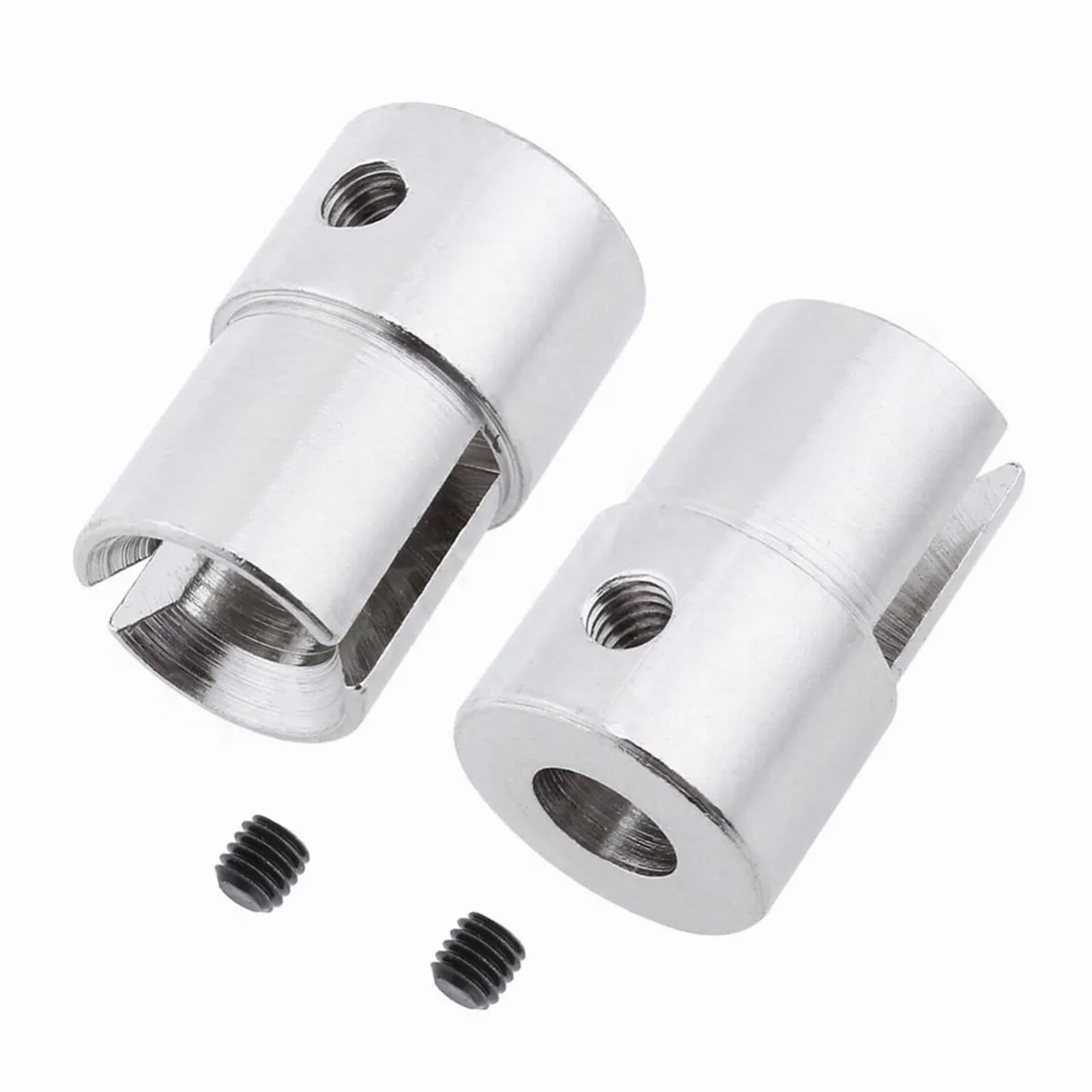 pour Hsp 1/10 Rc Voiture Rampante 2 Pièces en Métal pour Jouets Joint Universel Tasse B/Jeu Vis Mise À Niveau Modifier Rechange 02016 Composants Rc