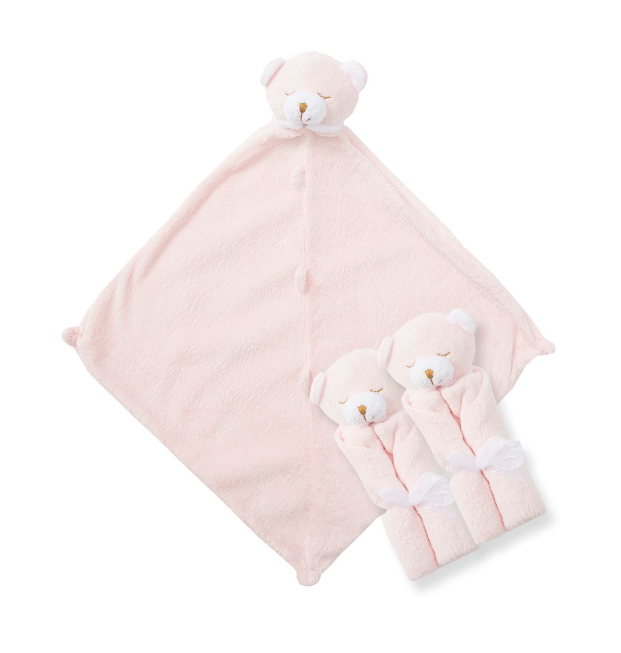 Angel Dear Doudou Procione - Copertina Morbida Per Neonati 26x26 Cm - Confezione Regalo Con Fiocco