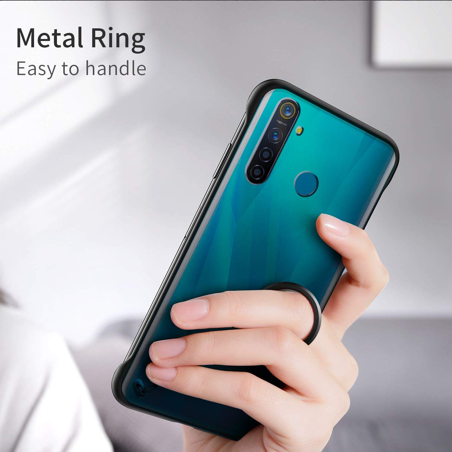 Realcase Realme Pro Back Cover Case Translucent Matte Hard