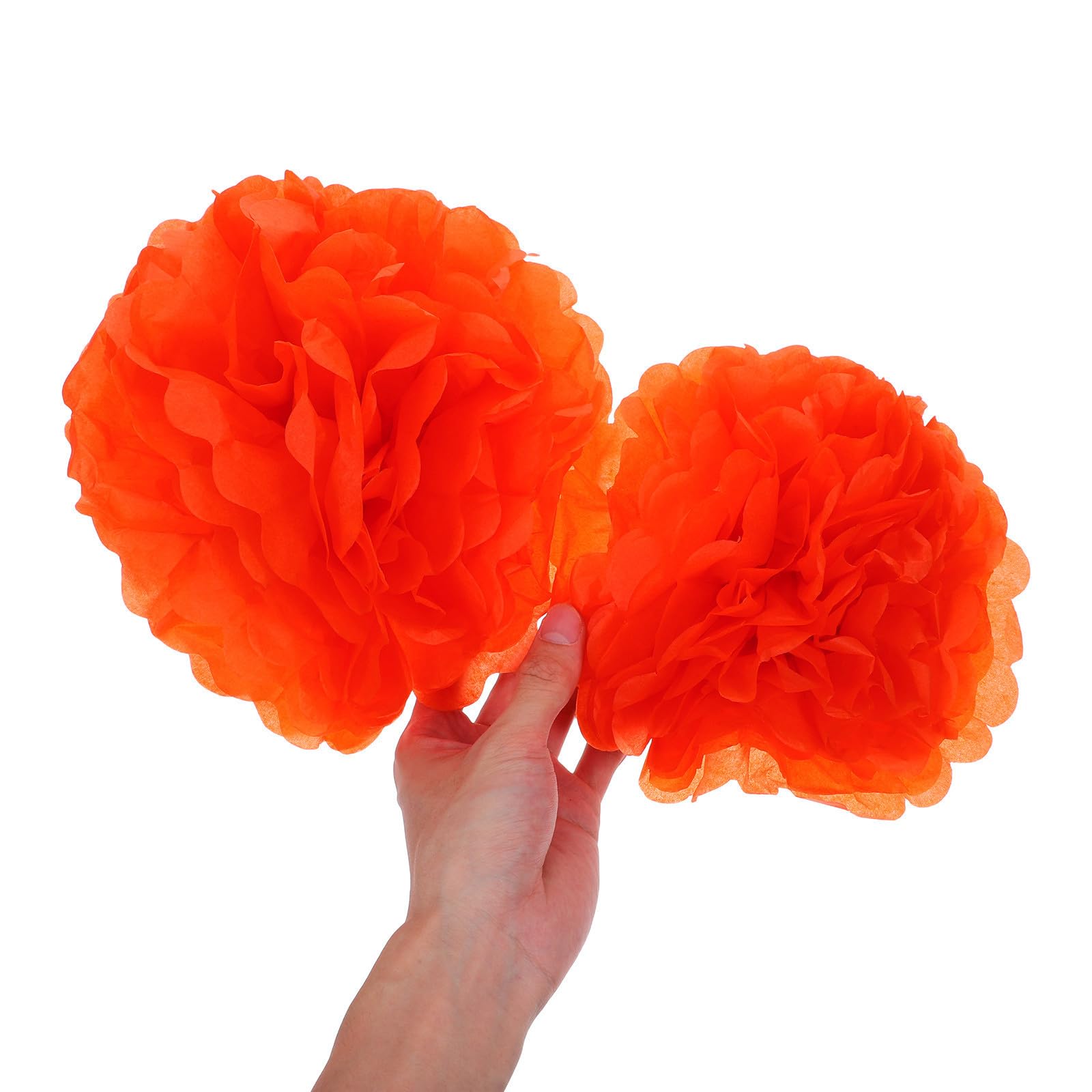 TOYANDONA 90 Piezas Pompones de Papel para Bodas y Cumpleaños, Decoración