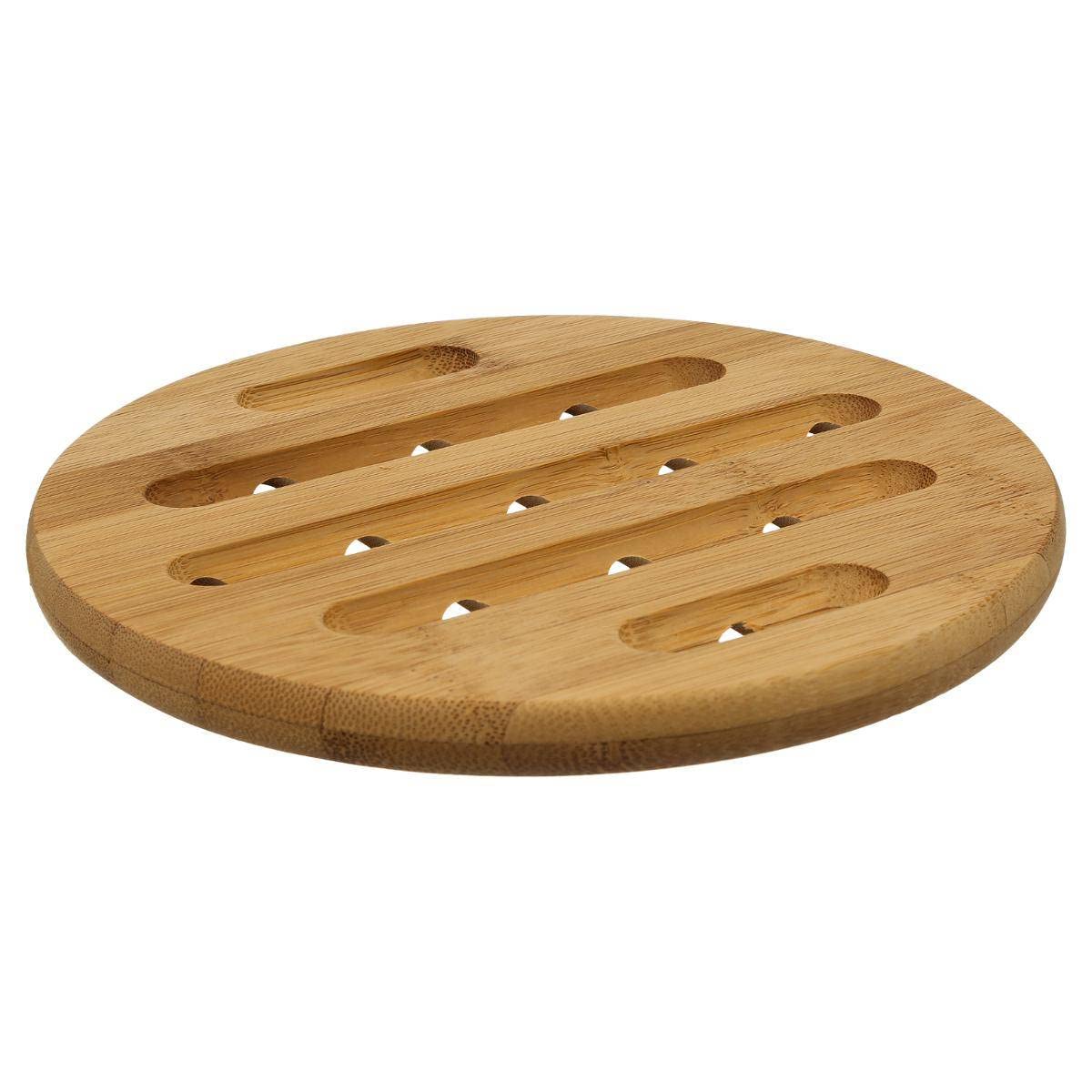 Dessous de plat entrecoupé - 18 cm - Bambou