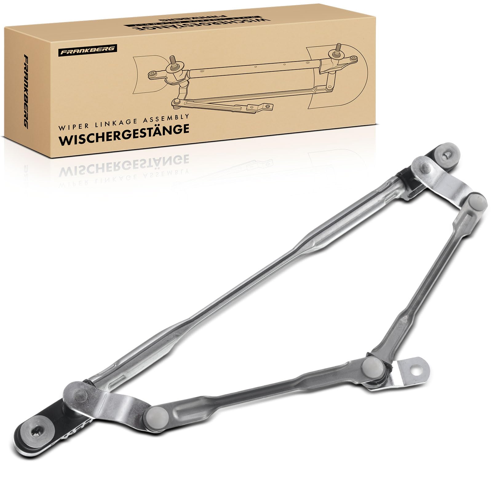 Frankberg Collegamento tergicristallo collegamento tergicristallo 46804522 | senza motore, davanti; Compatibile con: 169