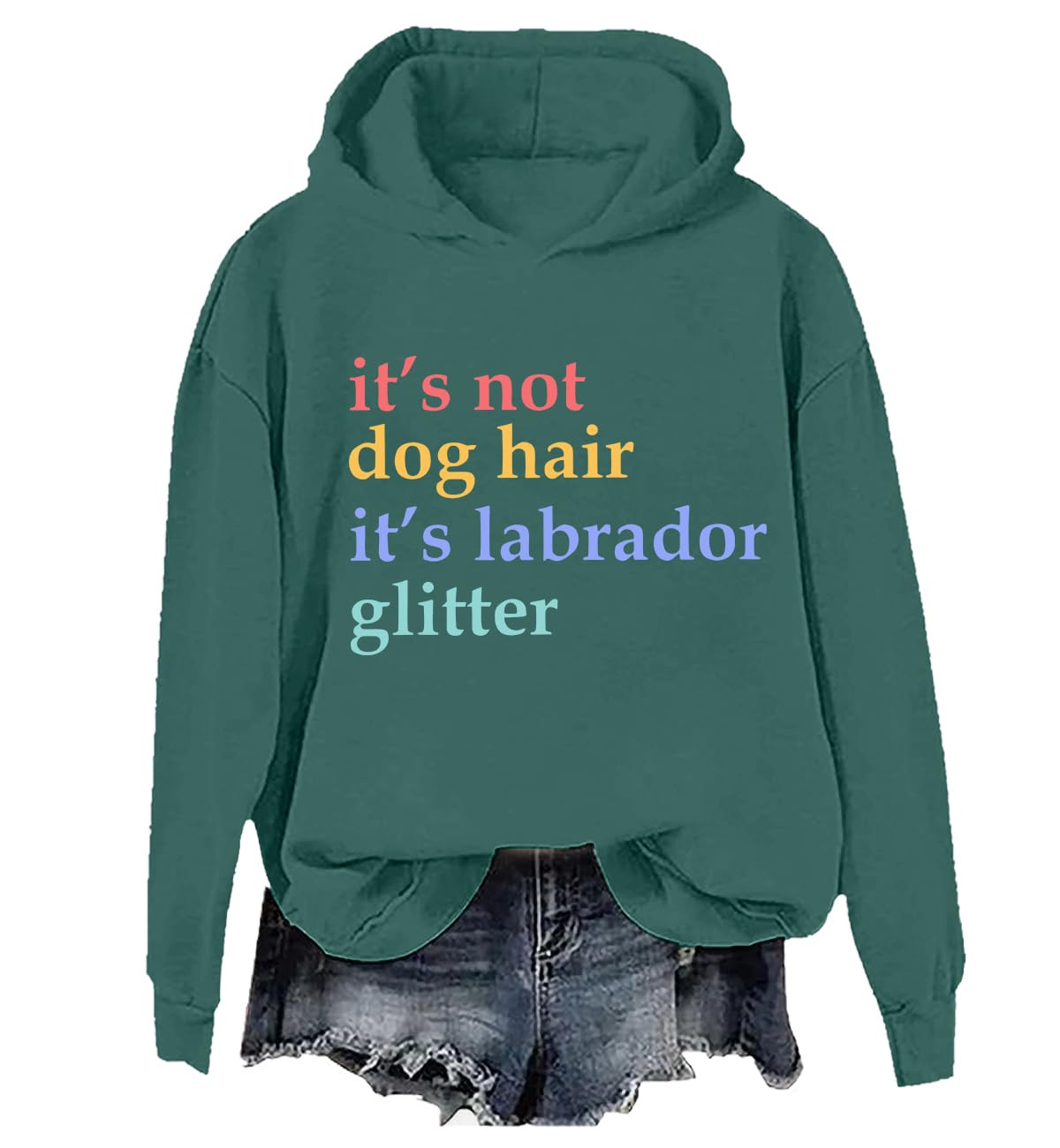 Its Not Dog Hair Its A Labrador Glitter Sweatshirt & Hoodie Funny Dog Lovers Shirt Unisex