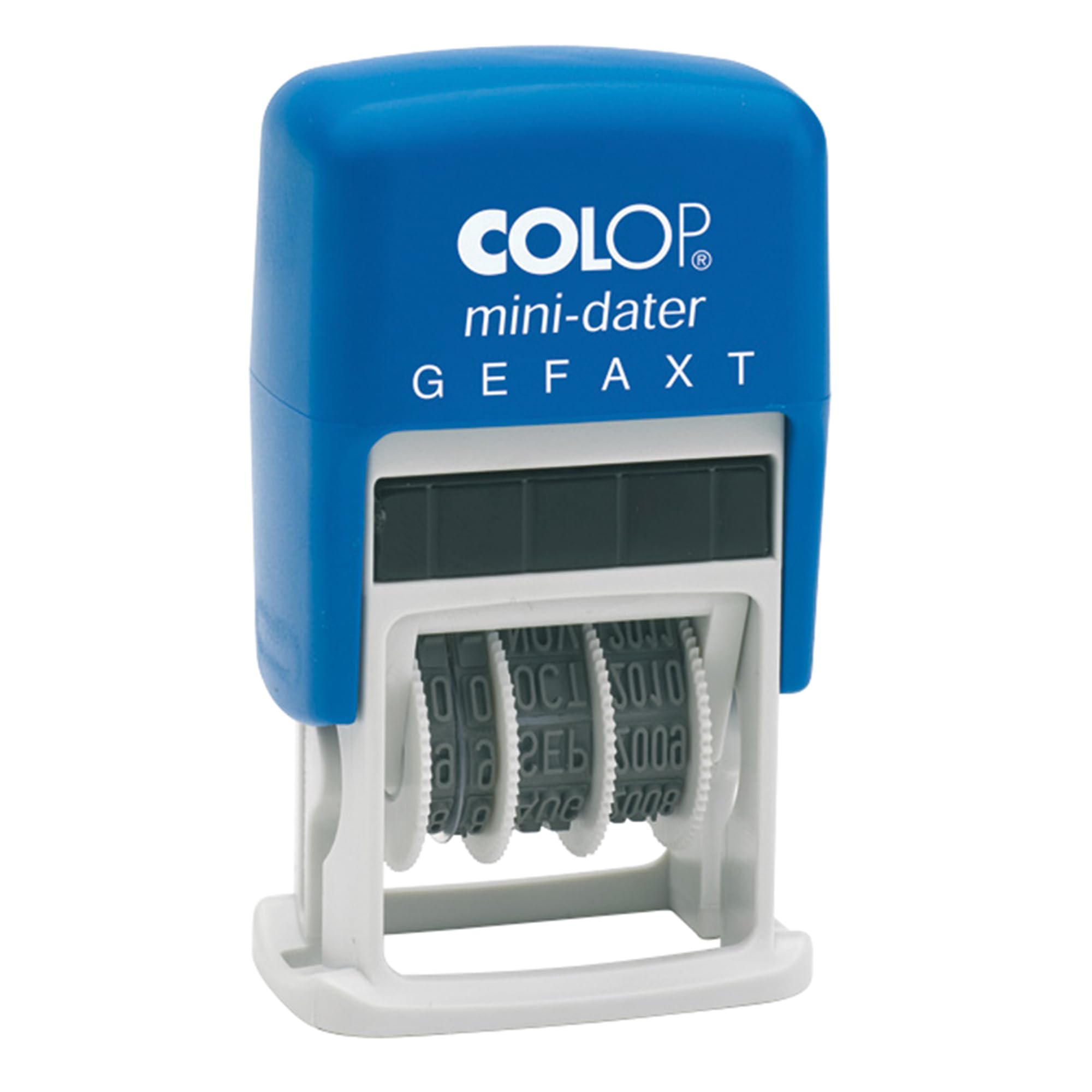 COLOP S160 105207 Date Stamp with Text Gefaxt with Two Tone)