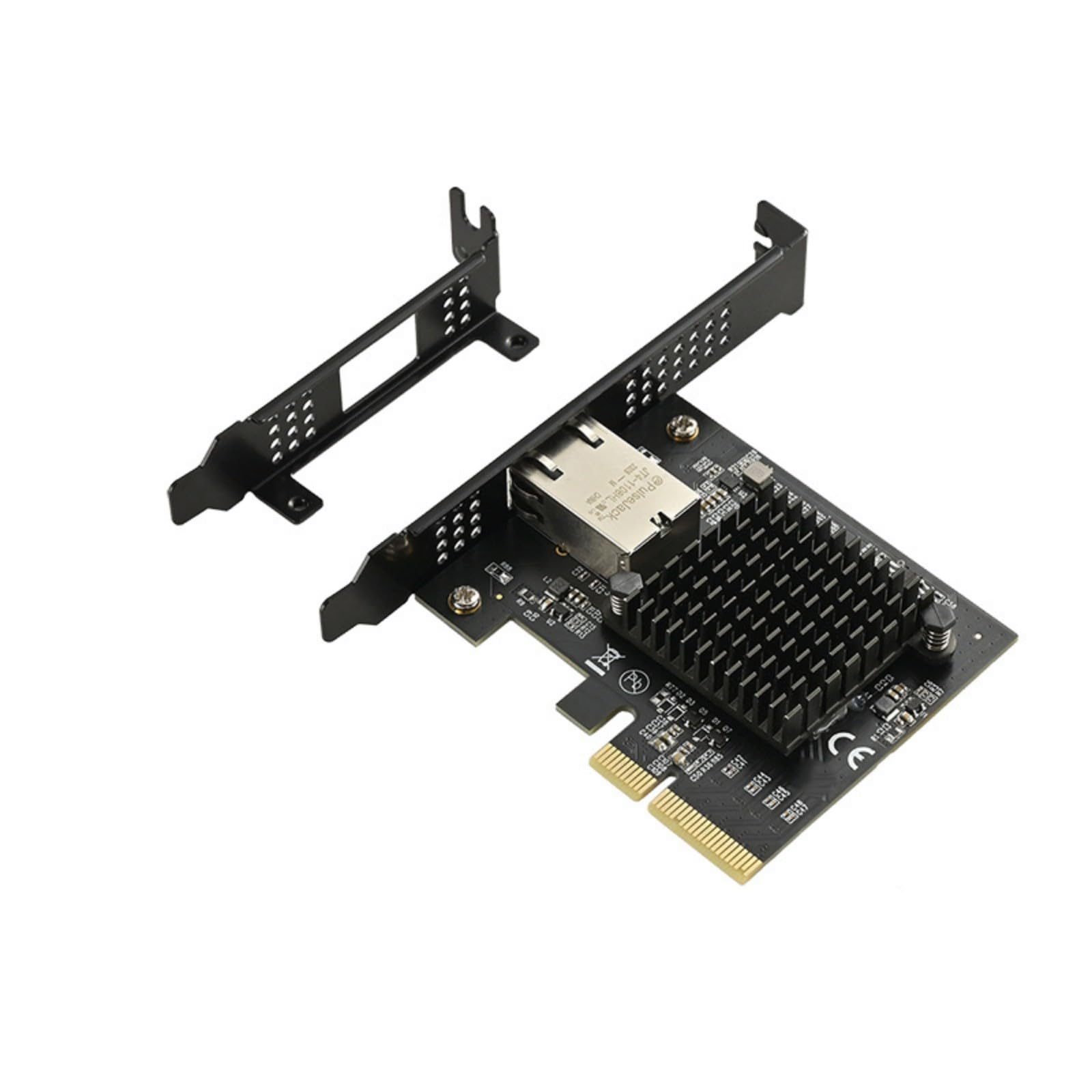 Carte réseau PCIE 10 Gbit/s Carte d'interfaces Single Port 1G/2.5Gbps/5Gbps/10Gbps Adaptateur réseau pour serveur professionnel Outil
