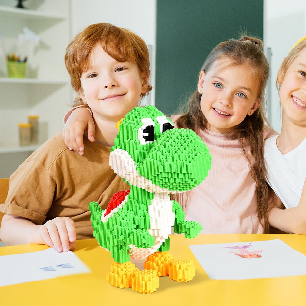 TYONUEYS Bausteine Building Blocks Sets, Micro Konstruktionsspielzeug Modellbausatz Erwachsene, 3D Mini Puzzle Kinder Educational Toys Gift for (7050 Block)