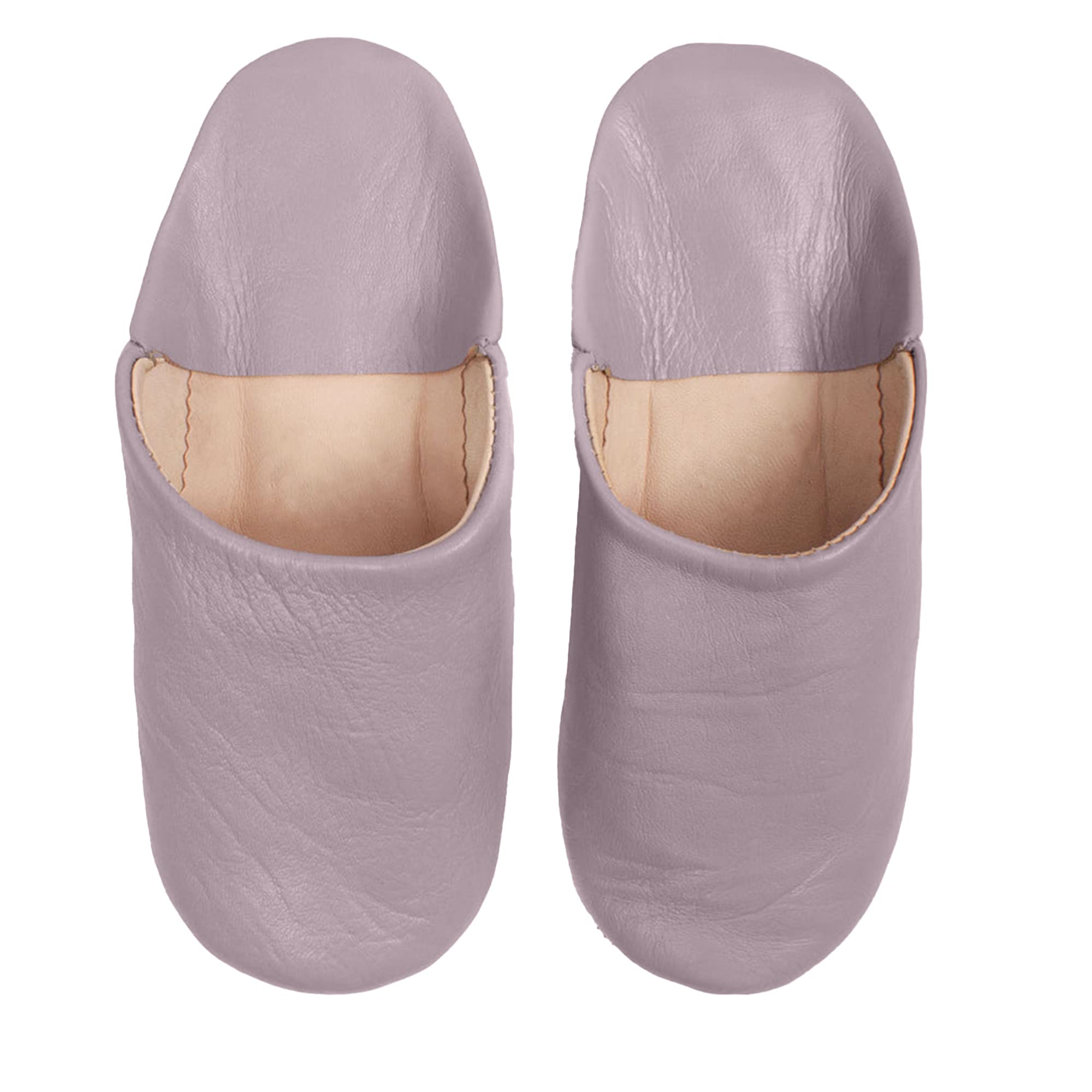 LITTLEBIGTREATS| Moroccan Babouche BasicSlippers, Contemporary WomenMules, Handmade Basic Slippers, Women Indoor Slippers, Indoor Slip-On, Comfortable & Light-Weight