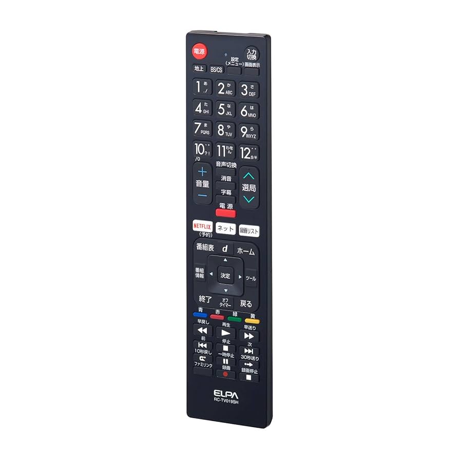 ぱんだ　シャープ用テレビリモコンセット Amazon | エルパ(ELPA) テレビリモコン シャープ用 (RC-TV019SH