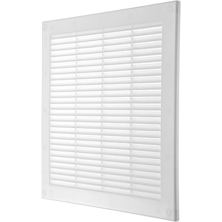 Vent Systems 10'' x 10'' Inch White Soffit Vent Cover - Flat Square Air ...