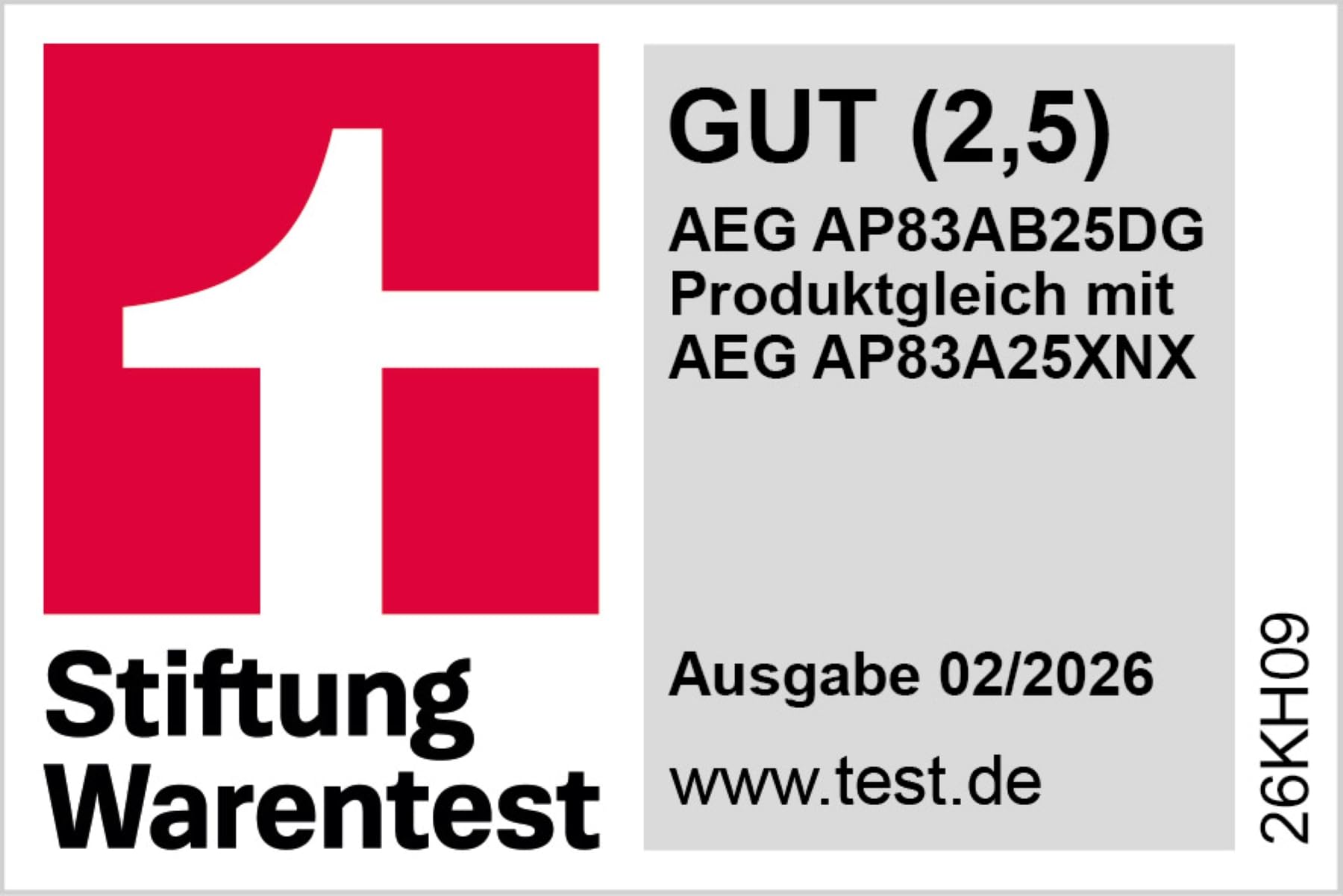 AEG Ultimate 8000 Akku Staubsauger mit Absaugstation, von Stiftung Warentest mit GUT (2,5), Auto‑Modus, 5‑Stufen‑Filtration, für Hartboden, Teppich, 25V Akku wechselbar, 400 ml, Dunkelgrau, AP83AB25DG