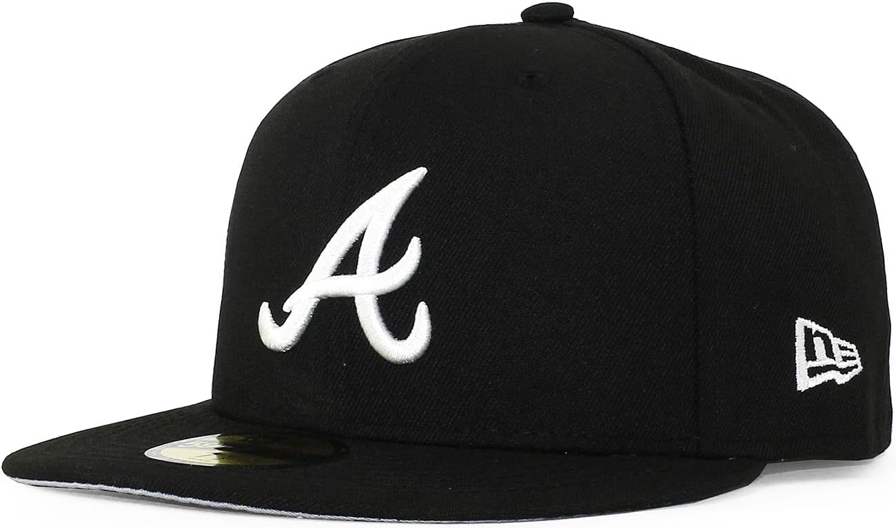 Atlanta Braves ブラック ニューエラ 5950 Amazon.co.jp: [ニューエラ] アトランタ・ブレーブス(Atlanta