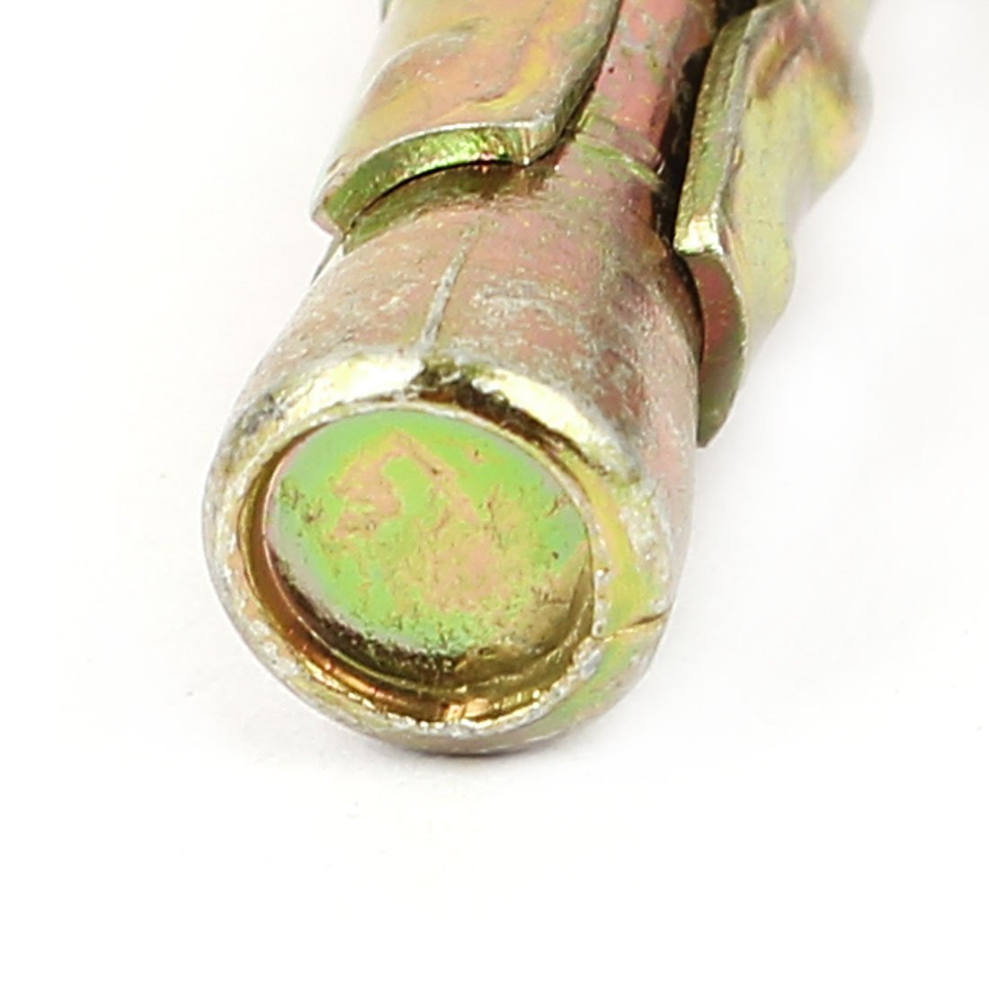 Aexit Yellow Zinc Anchors Plated Expansion Bolt Anchors Gecko Car Repair Bolts Expansion Anchors M8x50mm 6pcs