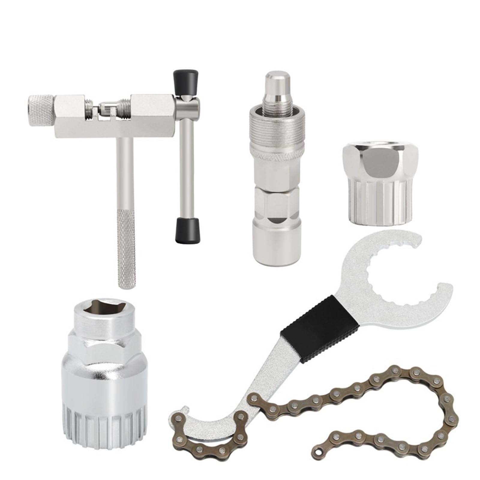 ZGYDNM Bicycle Repair kit Bicycle Repair Tool Set Chain Breaker Cutter Crank Extractor Puller Flywheel Removal Bottom Bracket Remover Bike Repair Tool Kit Repair Tool (Color : Set 3)