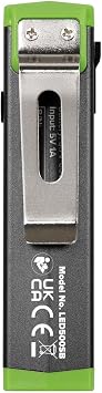 Sealey LED500SB Mini Aluminium Torch Worklight - 500Lm - Rechargable