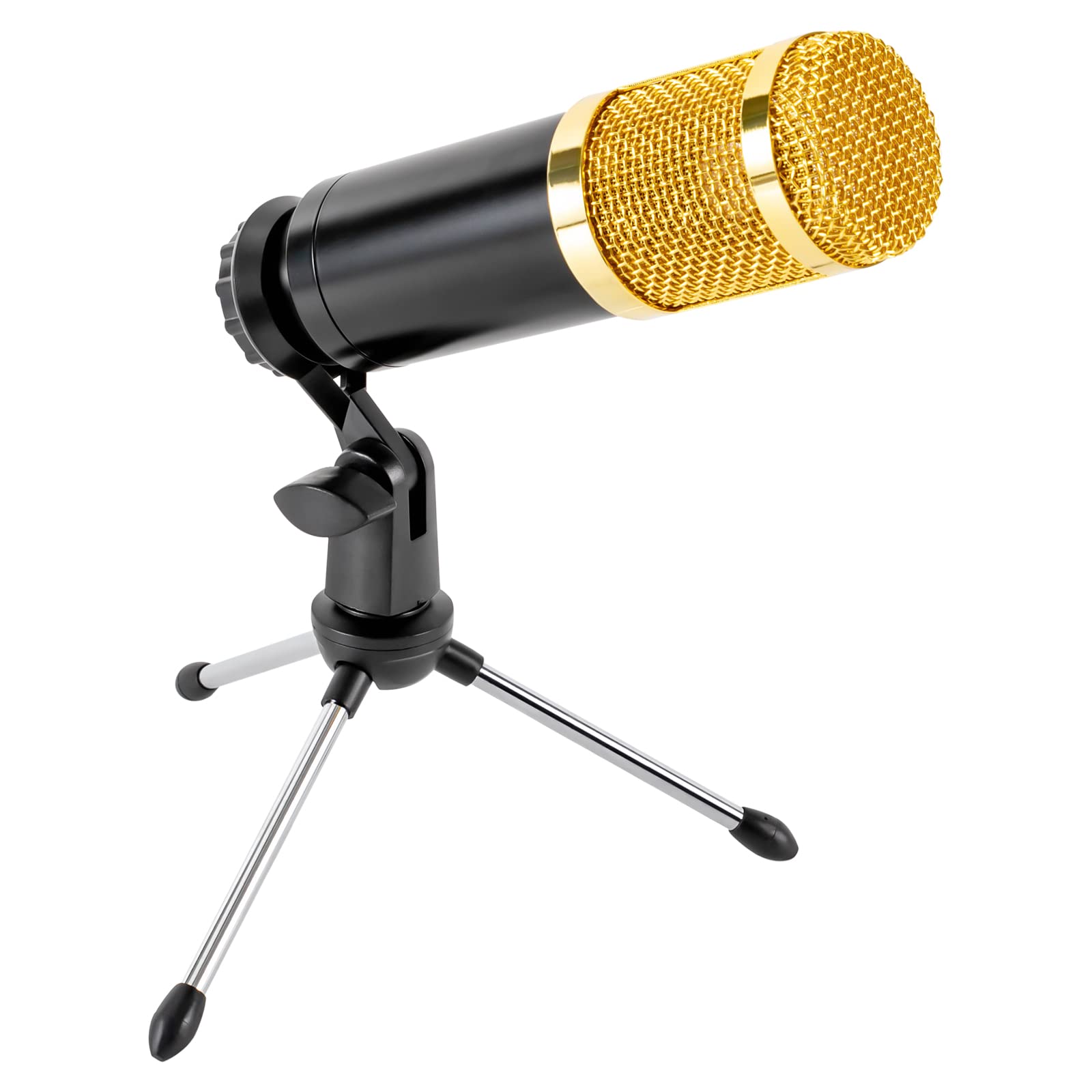 Professioneller Audio Mixer mit Mikrofon Mischpulte, Mehreren Soundeffekten, Kompatibel mit PC und Mac, Mobiltelefone, Soundboard für Aufnahme, Spiele, Podcasts, DJs