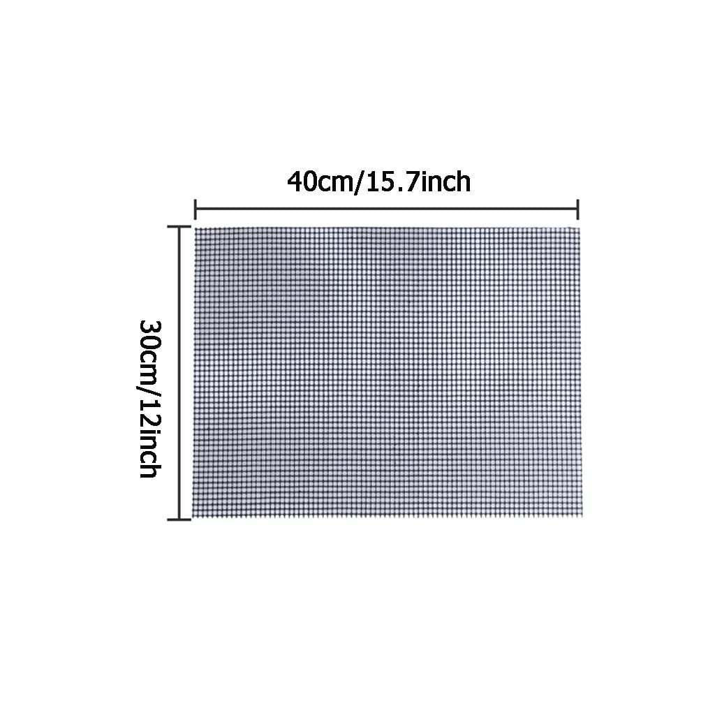 Juego de 5 Teflón Malla Antiadherente Antiadherente Plancha Barbacoa Revestimiento para Horno Resistente Reutilizable Salvamanteles para Gas, Carbón (Color : Style1)