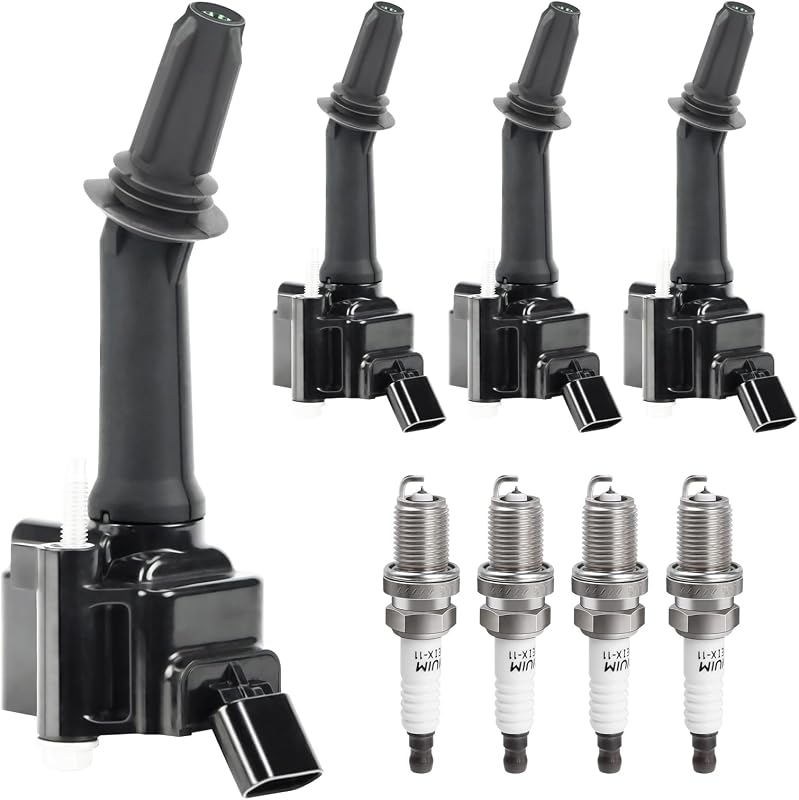 Kit de Bobinas de Ignição e Velas NPAUTO para Buick Encore, Chevy Cruze, Equinox e Malibu – Conjunto com 4