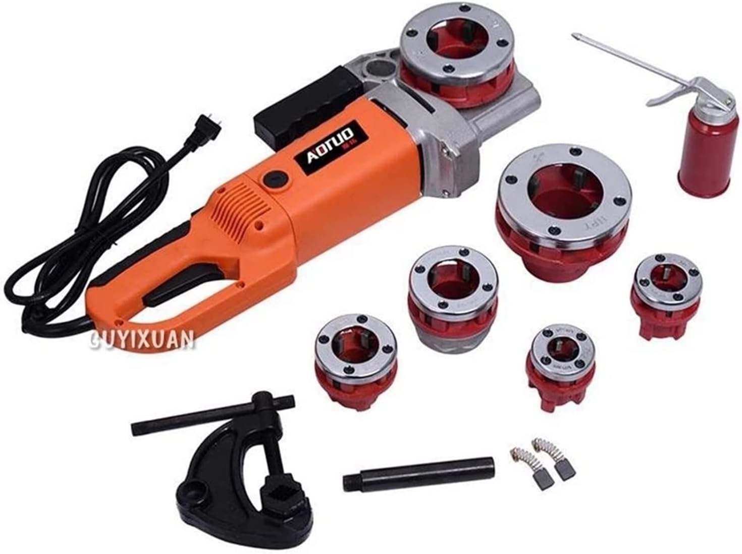 2300W Handheld Electric Pipe Threader, Household Galvanized Iron Pipe Threader, Industrial Portable Pipe Threader