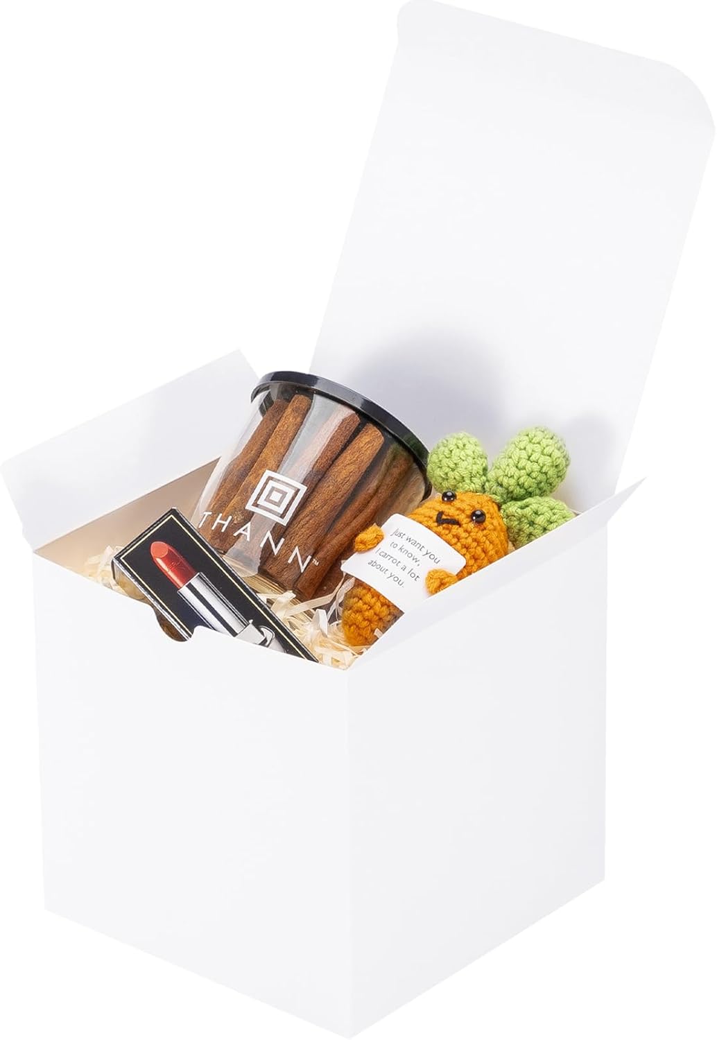 UnicoPak 10 Pack 6x6x6 Gift Boxes Bulk White Large Gift Boxes, Ideal for Birthday Gifts Christmas Gifts Party Favors Homemade and Business White 6x6x6