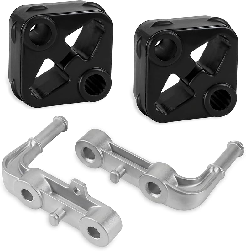 Suporte do escapamento e isolador de borracha Lazenta 68275662AB para Ram 1500 – Conjunto com 4 peças