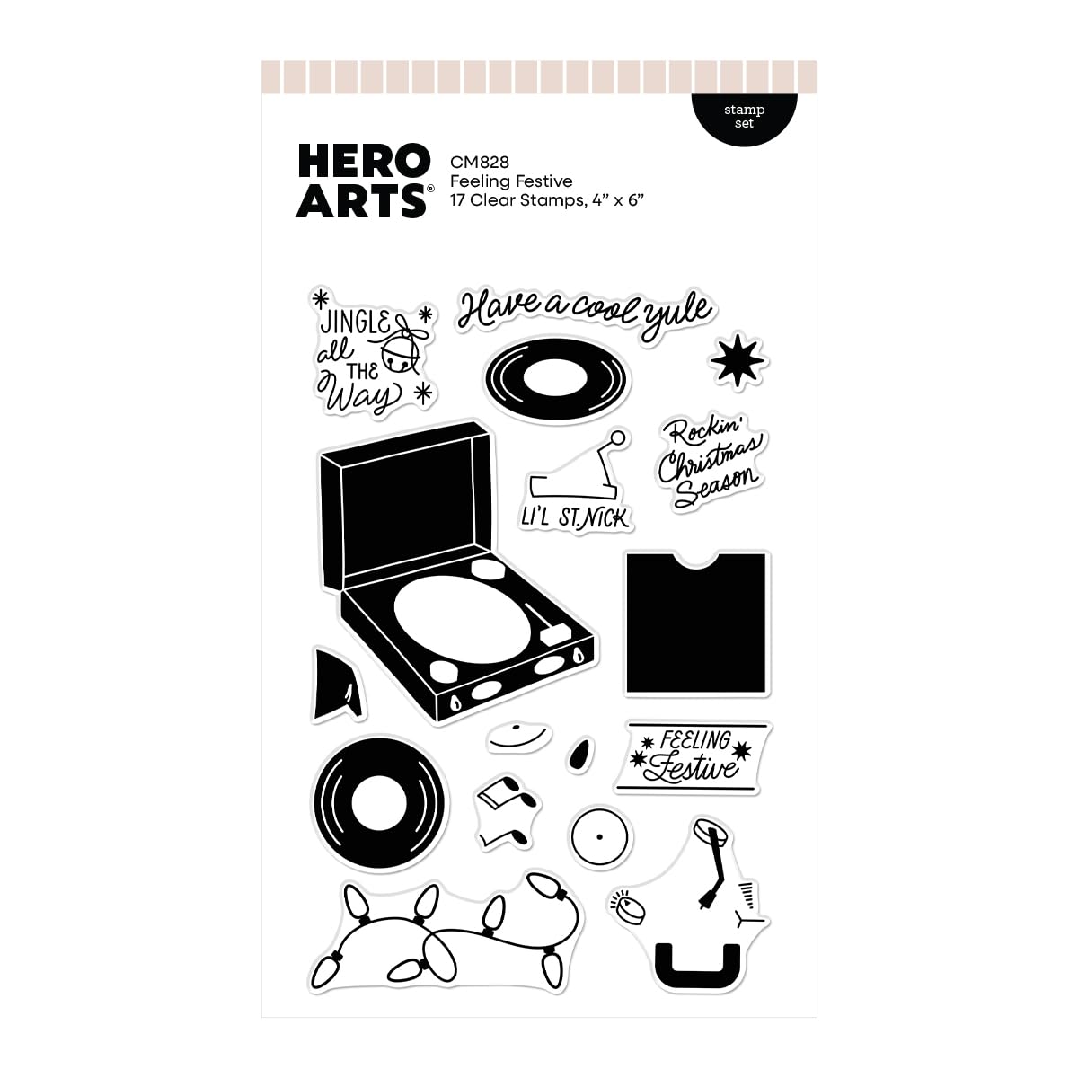 Hero Arts Feeling Festive Stamp Set