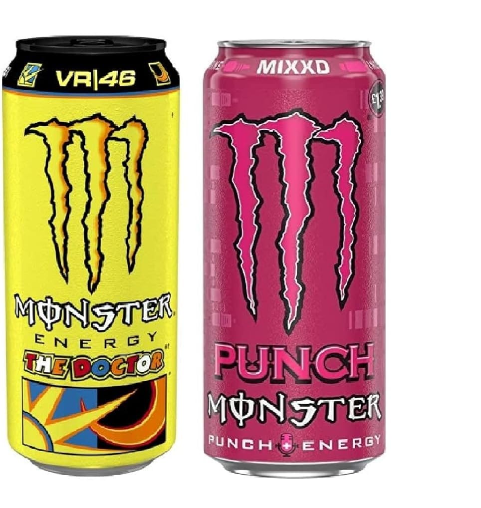 Monster Energy Drink Combo Pack (VR/46 The Doctor, Mixxd Punch) Smooth Delicious Drink 500ml (B0CQYGG36B) Amazon Price History, Amazon Price Tracker