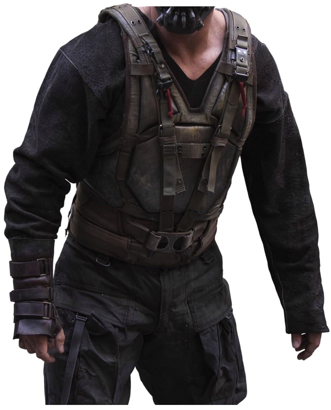 Męska kamizelka w stylu taktycznym najemnik cosplay zmora słynny inspirowany willami gotyckie Halloween cosplay