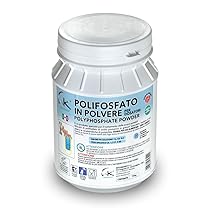 WK – Polifosfati per Caldaia, Ricarica Universale di 1 Barattolo in Polvere da 750 g per Filtrazione Acqua, Funge da Anticalcare e Anticorrosivo