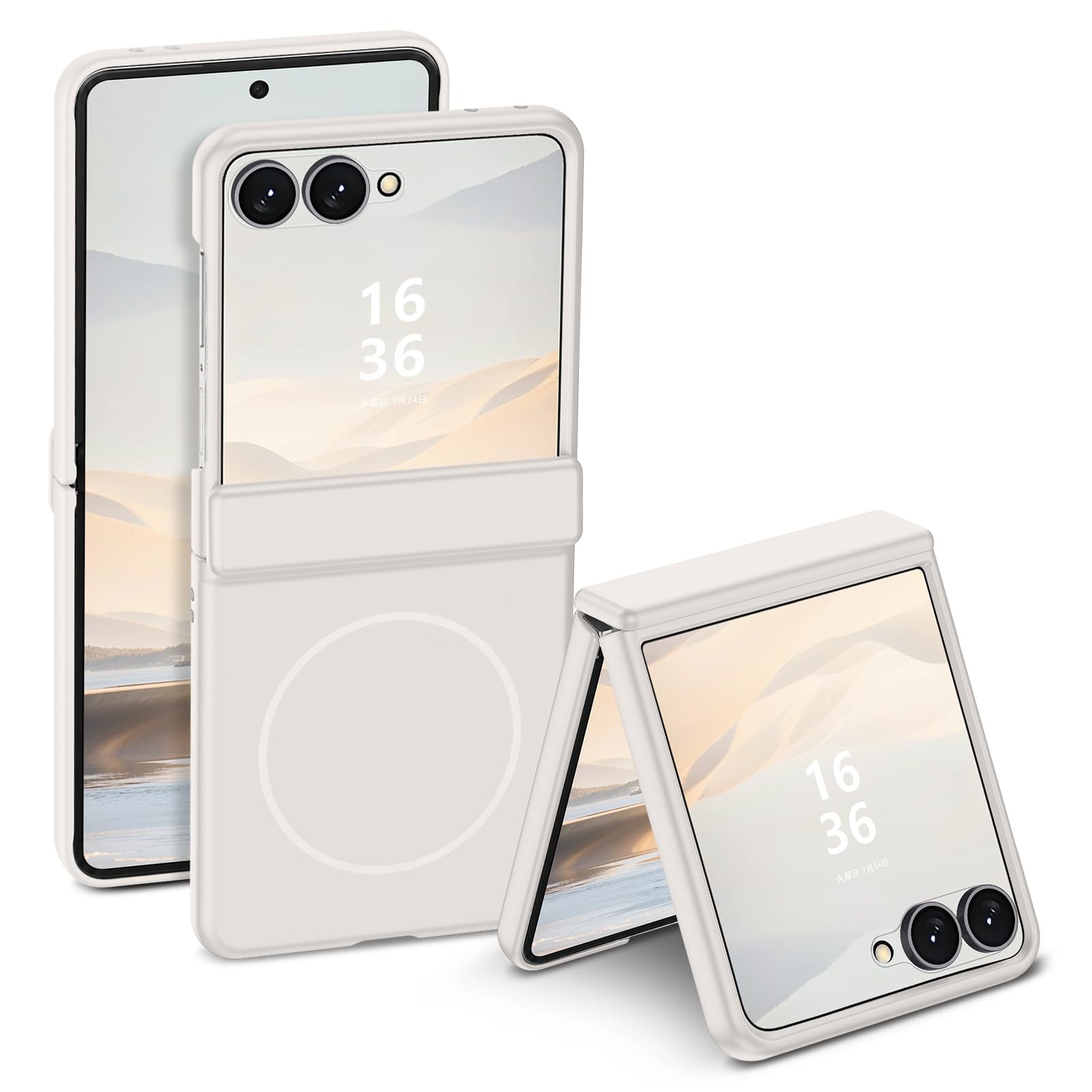 Amazon.co.jp: Galaxy Z Flip 8ケース Magsafe対応 マグネット