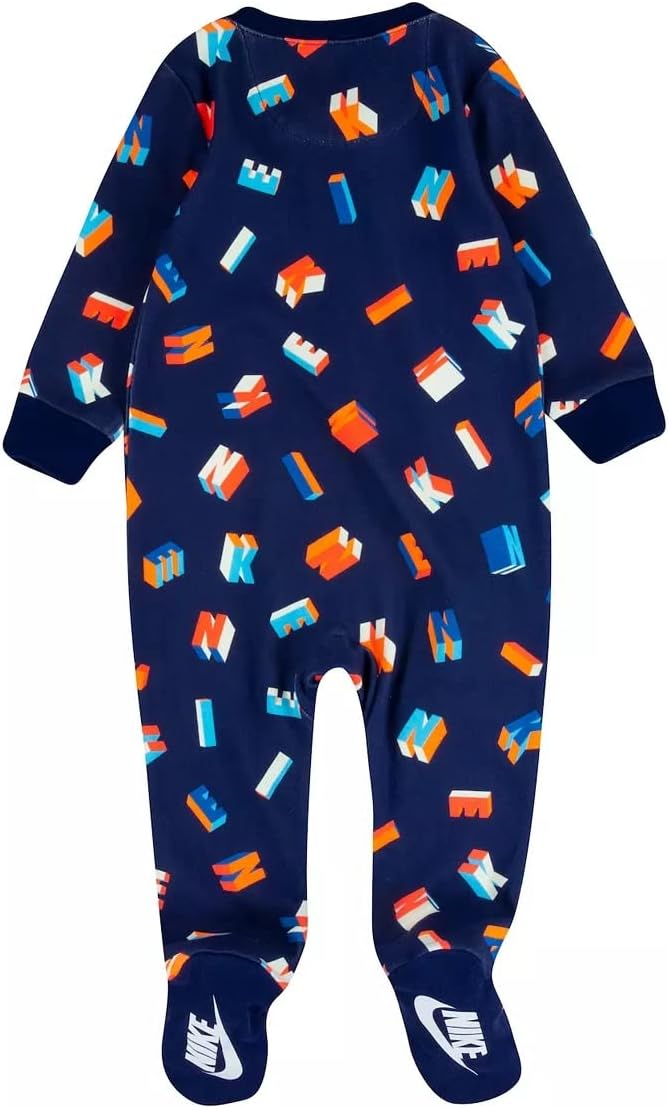 Nike Friendship Bracelet Footed Coverall (Infant)