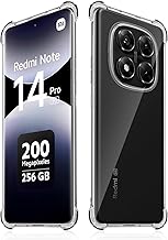 Haofun Case for Xiaomi Redmi Note 14 Pro 5G / Xiaomi Poco X7 5G Cover, Ultra Thin Transparent Four Corner Anti-fall TPU Soft Shockproof Protective Case for Redmi Note 14 Pro 5G